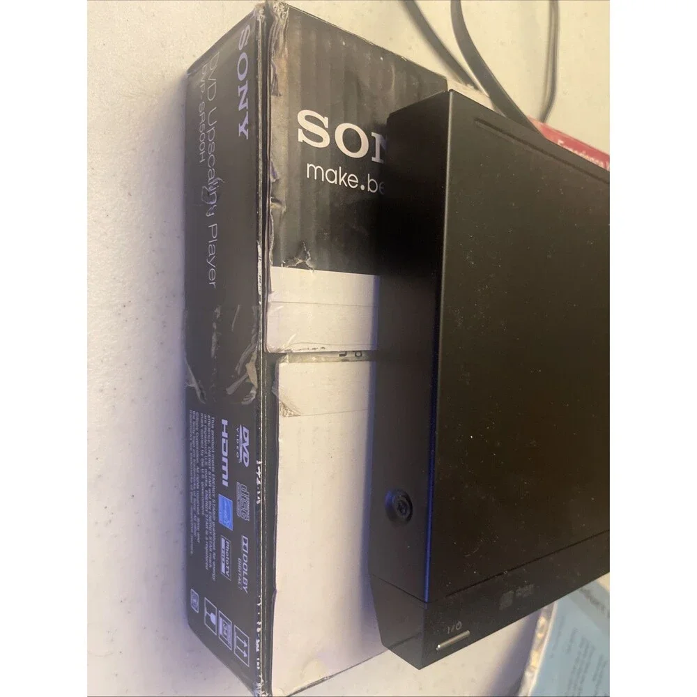 Sony DVP-SR500H CD/DVD Player Dolby Digital DTS 1080p HDMI Upscaling Working!